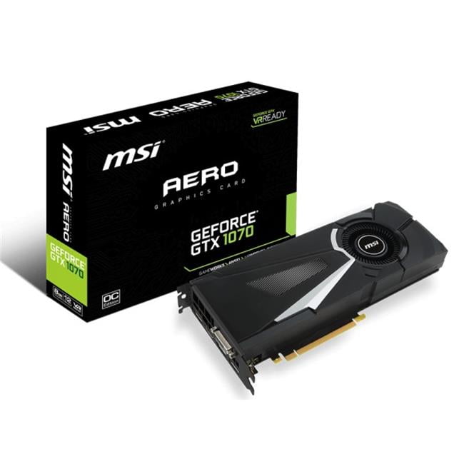 MSI - Nvidia GTX 1070 AERO 8G OC GRAPHICS CARD Geforce GTX,