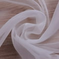 thumbnail image 2 of Door Curtains for Door Window 1 Pcs Pure Color Tulle Door Window Curtain Drape Panel Sheer Scarf Valances, 2 of 2