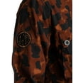 thumbnail image 4 of Pretty Green Brindle Hooded Jacket, Brown, 4 of 8