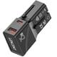 thumbnail image 1 of Adaptador de Viaje Internacional LENCENT Blanco con Carga Rápida PD 25W & QC 3.0 Tipo C, 1 of 7