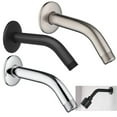 Brushed Nickel 6 Inch Stainless Steel WallMounted Shower ARm And