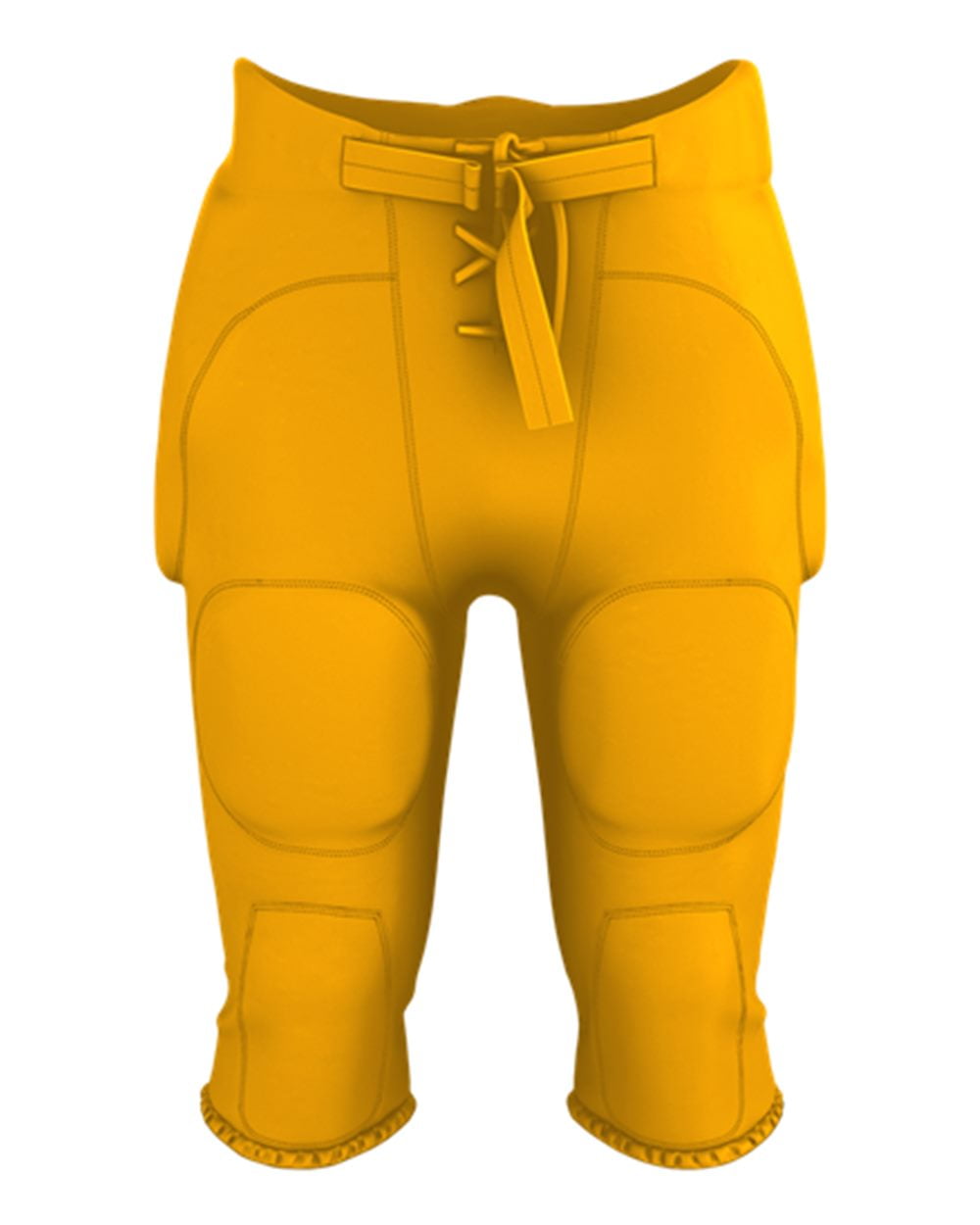 Alleson Athletic Solo Football Pants Color Gold Size S