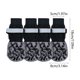 thumbnail image 3 of Calcetines impermeables antideslizantes para perro Pack de 4 – Suela ajustable con correa, botines antideslizantes para interiores y exteriores, poliéster transpirable, marrón gris, varias tallas, 3 of 6