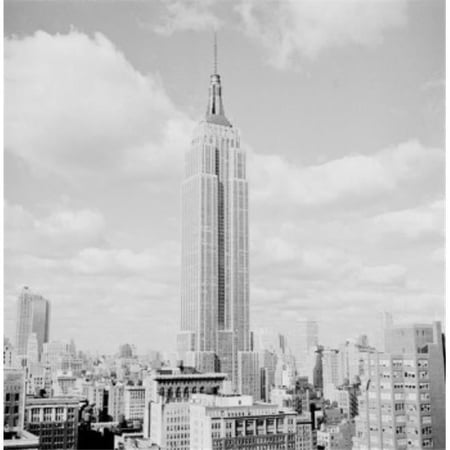 USA New York City Empire State Building Poster Print - 18 x 24 in.