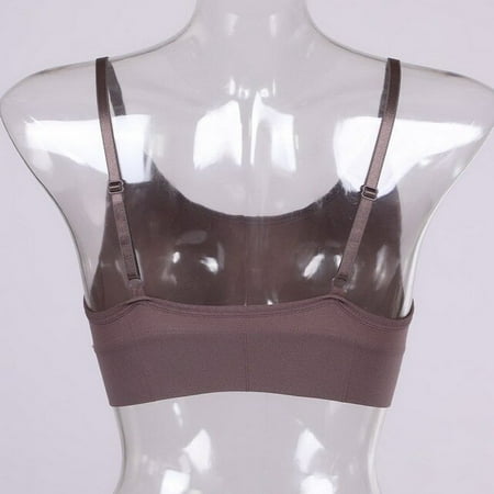 

QWZNDZGR Women Sports Bra Push Fitness Gym Tight Bra Hollow Breathable Top Sexy Running Yoga Athletic Sportswear Cross Bandage Sports Bra