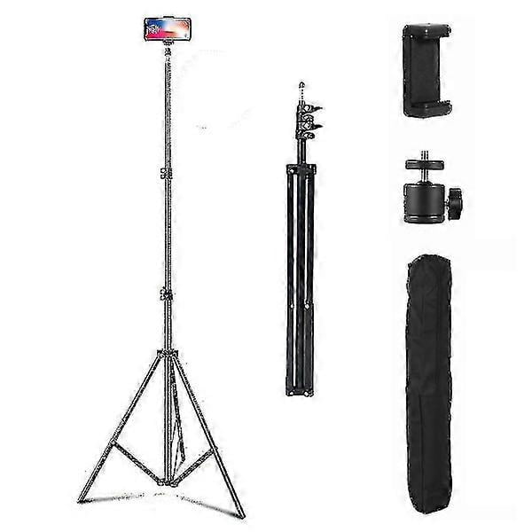 Adjustable 2.1m Tripod for Mobile Phone and Camera with Carrying Bag - WELLNGS