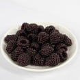 thumbnail image 3 of Miangastore Artificial Fruits For Decoration Lifelike Raspberry Model Black 18Pcs 0.9Inch, 3 of 9