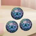 thumbnail image 6 of kowaku 3Pcs Glass Mosaic Balls Mosaic Sphere Balls Home Decor Modern Plate 8cm Decorative Orbs for Basket Filler Vases Wedding Bowls Turquoise, 6 of 9