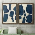 thumbnail image 5 of Blue Pieces I - Premium Framed Canvas 2 Piece Set - Ready to Hang, 5 of 7