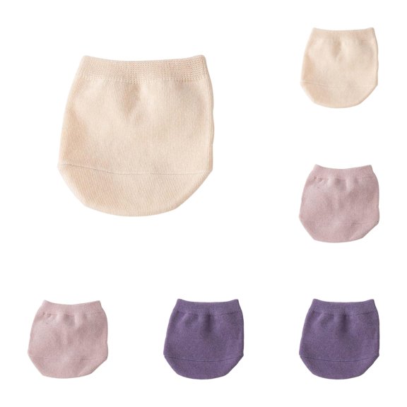 YUEHUA 6 Pairs Toe Socks Womens for Mules, Half Socks Toe Topper Covers No Show Invisible Non-slip Liners for Clogs