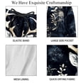 thumbnail image 4 of luoweisi Men's Beach Shorts Quick Dry Swim Trunks with Mesh Lining Jungle Elk S, 4 of 5