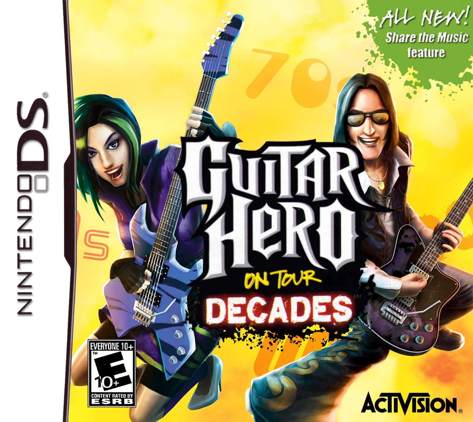 Guitar Hero Decades (software only), Activision Blizzard, NintendoDS