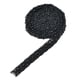 thumbnail image 2 of 1 Yarda Cinta de Borde de Borla Elegante de Galón para Sombrero / Sombrerería Negro Zulema Ajuste del cordón de la cinta del hilado de lana, 2 of 8