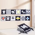 thumbnail image 4 of Aqestyerly Developmental Toys,Arrival Baby Cloth Book Tear Resistant Infant Educational Toy with Crinkle Paper Interactive Soft Book for Early Learning Play, 4 of 7