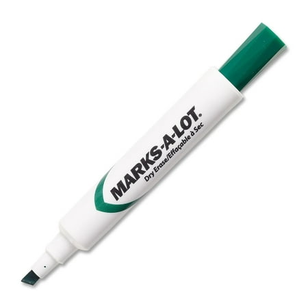 Marks-A-Lot Dry Erase Marker 24405, Green