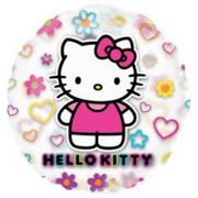 26" HELLO KITTY Balloon • Large Foil Mylar Balloon • Party Supplies Decorations Foil Mylar Balloon