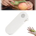 thumbnail image 2 of Ggdda Vegetable Peeler Household Folding Storage Paring Peeler Portable Compact Size Kitchen Multi Function Paring Sharp Stainless Steel Scraper Suitable for Camping Picnics And Travel (Clearance), 2 of 5
