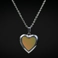 thumbnail image 2 of Mood Necklaces Heart Pendant Necklace Temperature Control Color Change Necklace, 2 of 8