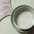 thumbnail image 5 of Stone Lain Claire 24-Piece Dinnerware Set Stoneware, Service for 8, Green, 5 of 6