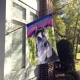 thumbnail image 2 of Carolines Treasures SS8340CHF Schnauzer Drapeau Toile - Taille Maison, 2 of 4