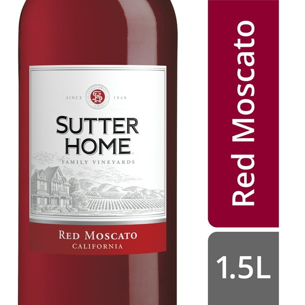 Sutter Home Red Moscato Wine 1.5 LT