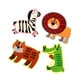 thumbnail image 4 of Juguete educativo para enhebrar y atar cordones para niños y niñas. Desarrolla la paciencia. Patrón animal, 4 of 9