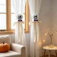 thumbnail image 2 of ZORVINEX Halloween Curtain Tiebacks - 2 Pack Polycotton Window Holdbacks with Soft Doll Design for Festive Home Decor and Party Decorations Multicolor, 2 of 6
