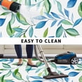 thumbnail image 5 of Blue Green Botanical Outdoor Rug for Patio/Deck/Porch, Non-Slip Large Area Rug 4 x 6 Ft, Watercolor Summer Leaf Indoor Outdoor Rugs Washable Area Rugs, Reversible Camping Rug Carpet Runner, 5 of 8