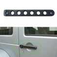 thumbnail image 4 of 5pcs Exterior Door Grab Handle Trim Cover for Jeep Wrangler JK 2007-2018 Black, 4 of 5