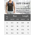 thumbnail image 7 of FEOYA Sleeveless Muscle Shirts Mens Camo Youth Workout Tank Top Vest Fitness Camouflage Undershirts Breathable Patchwork Vest T-Shirts Casual Activewear for Athletic Sport Gym Yoga L, 7 of 7