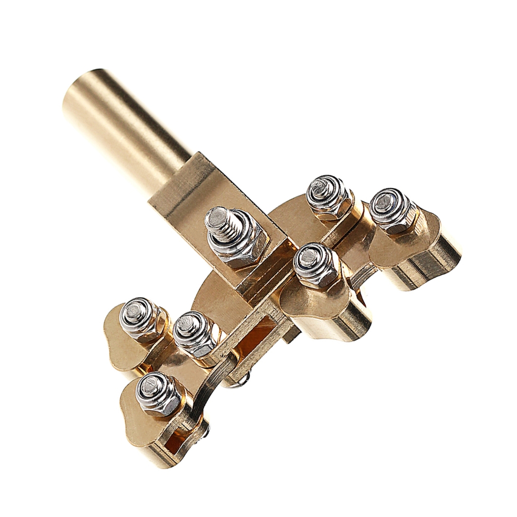 Zeiwohndc Brass Guitar Fret Installation Tool with Adaptive Base Non Damaging Grip