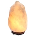 thumbnail image 2 of simply genius himalayan salt lamp lights, electric natural crystal salt rock lamp with bulb & cord, air purifier night light for bedrooms, 2 of 5
