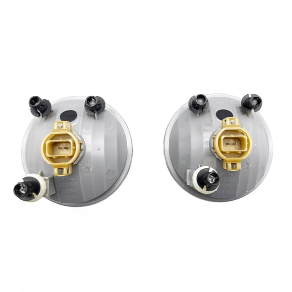 Furulu Pair 68081399AB Left Right Bumper Fog Light Lamps 12V For Jeep Patriot 2011-2017
