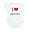 Cloud White, variant on CafePress - I 'Heart' Grand Pere Bodysuit - Baby Light Bodysuit, Size Newborn - 24 Months