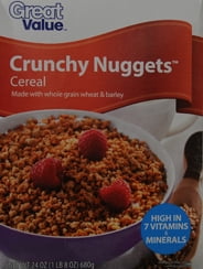 Great Value Crunchy Nugget Cereal, 24 oz