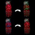 thumbnail image 3 of Alpine Corporation 15" x 37" Light-Up Freestanding Holiday Gifts and Ornament Decor, Red/Silver, 3 of 13