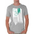 thumbnail image 1 of Awkward Styles American Flag MD Medic Men Shirt 4th of July Gifts Retro USA Medic Men T shirt One Nation Pro America Doctor Tshirt for Men Independence Day 4th of July Medical Men T-shirt, 1 of 4