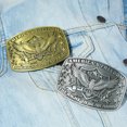 thumbnail image 4 of Western Cowboy Belt Buckle - Patriotic American Flag Deerhide Belt,Punk Belt Buckle,Men's and Women's Western Belt Buckle, 4 of 7