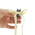 thumbnail image 5 of Unique Bargains 1 Pc Bow Hair Clips Hairdo Clip for Home Yellow, 5 of 5