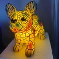 thumbnail image 2 of Dachshund lamp, Dog lamp, Dogs Series Art Night Light, Cute Pet Dogs Themed Tabletop LED Night Light, Vintage Home Decor, Fun Gift for Dog Lover (French bulldogs), 2 of 6
