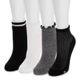 thumbnail image 3 of MUK LUKS Women's 4Pack Dream Step Mini Crew Sock, 3 of 5