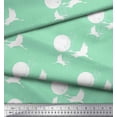 thumbnail image 3 of Soimoi Rayon Fabric Bamboo Tree,Moon & Stork Bird Printed Craft Fabric by The Yard 56 Inch Wide, 3 of 3