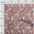 thumbnail image 2 of oneOone Silk Tabby Pink Fabric Tropical Diy Clothing Quilting Fabric Print Fabric By Yard 42 Inch Wide, 2 of 5