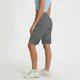 thumbnail image 5 of Pantalones Elásticos de Cintura para las Mujeres Casual Bolsillo de Color Sólido Pantalones Cortos Cómodos para el Uso Diario de Primavera Verano, 5 of 5