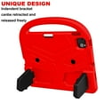 thumbnail image 4 of Allytechgroup Kids Case for Apple iPad Air 11 Inch M3 M2 2025/2024/ iPad Pro 11 M4 2024, Soft EVA Rubber Lightweight Handle Foldable Stand Heavy Duty Protection Kids Friendly Tablet Case,Red, 4 of 11