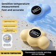 thumbnail image 3 of Digital Floating Water Thermometer, Cloud Design Kid Digital Floating Waters Monitor with LED Display, Waterproof Bathtub Water Thermometers Tool for Shower, Clear Display & Fast Readings, 3 of 10