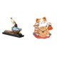 thumbnail image 1 of Figura de adorno de bailarina de ballet, estatua de bailarina, figura de escritorio de regalo para chimenea, decoración de restaurante, reloj de pared, 1 of 8