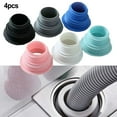 thumbnail image 3 of 4PCS Drain Pipe Hose Silicone Plug Sewer Seal Ring Washing Machine, 3 of 8