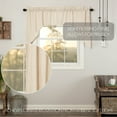 thumbnail image 4 of VHC Brands Simple Life Flax Natural Country Farmhouse Window Curtain Swag Set of 2 36x36x16, 4 of 8