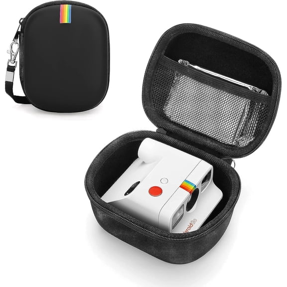 Case for Polaroid Go 9035/9071/9070 Instant Mini Camera, Hard Organizer Portable Carry Travel Cover Storage Bag (Black)
